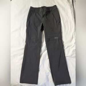 REI CO-OP Women's Rain Pants, Gray, Size 2 Petite